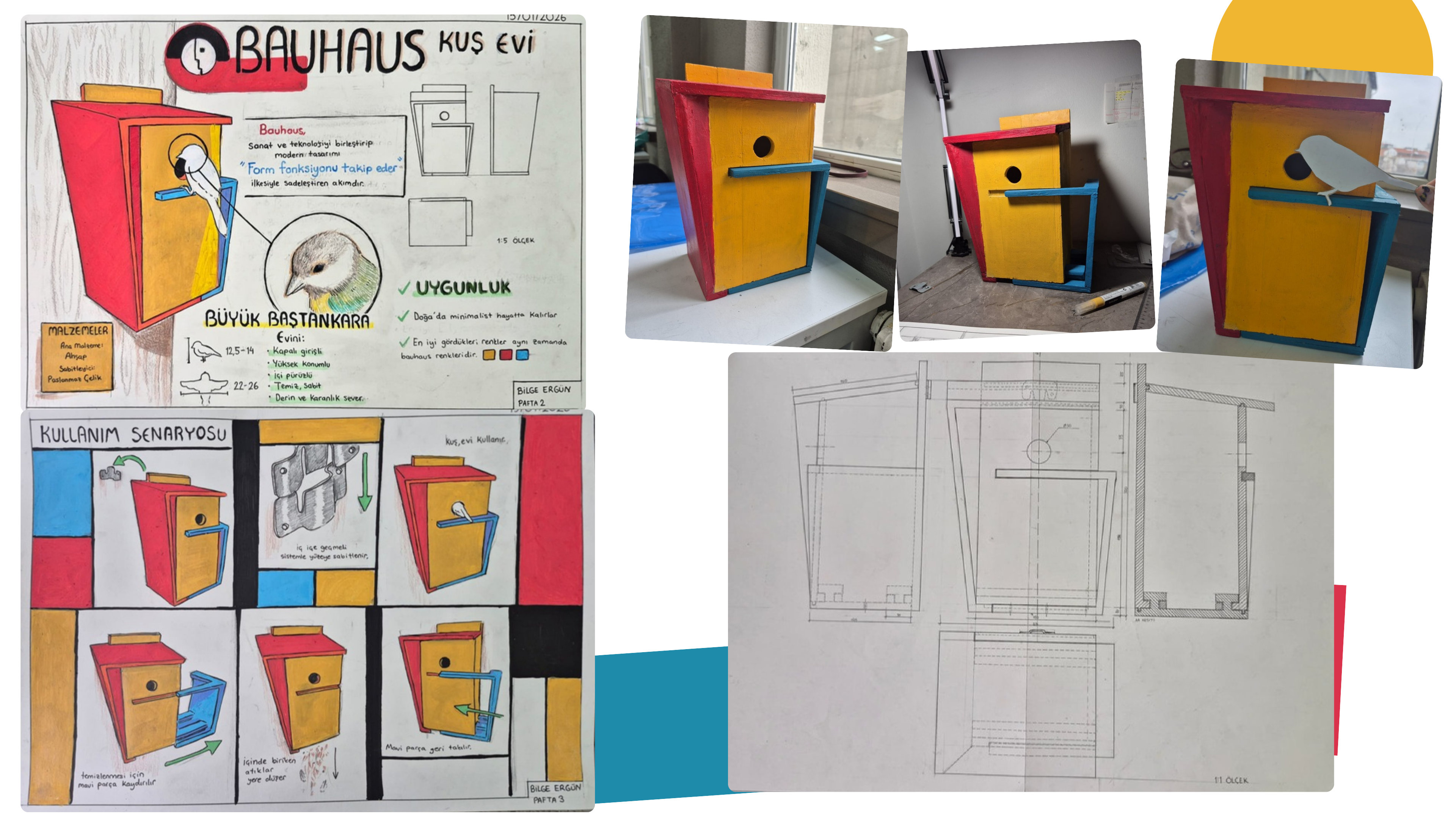 Bauhaus birdhouse